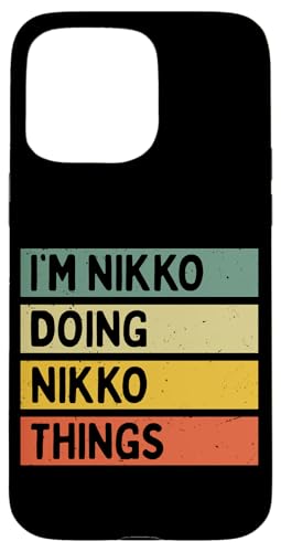 I'm Nikko Doing Nikko Things �ʔ������� �X�}�z�P�[�X iPhone 15 Pro Max �p