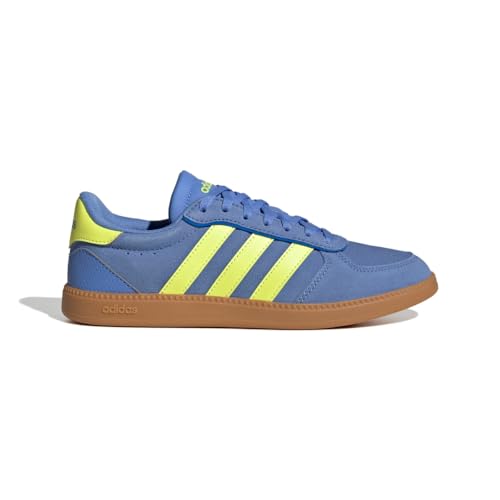 Image of adidas Womens Breaknet Sleek Suede Sports Shoes