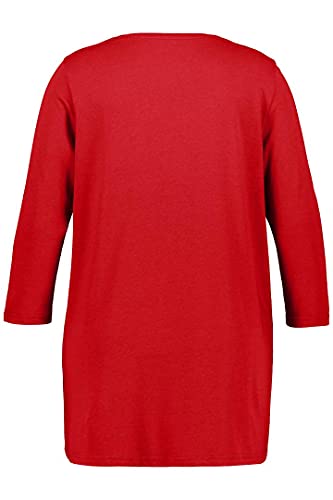 ULLA POPKEN 799186 Camicia, Mahagoni, 58+ Donna