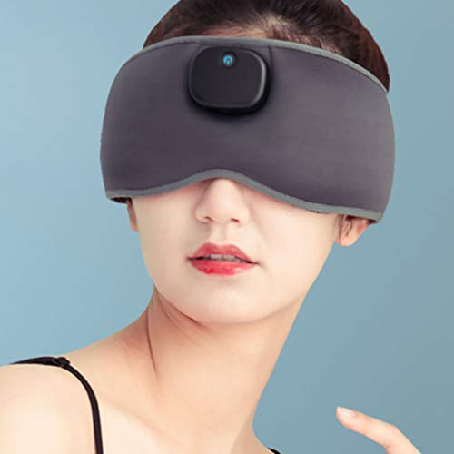 EXCEART Massageador elétrico para olhos para dormir, capa para dormir, proteção para olhos para mulh
