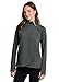 RBX Activewear Women's Fleece Sweatshirt Fashion Pullover With Pockets, Zip Mock Neck and Thumb Holes