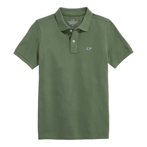 Image of Vineyard Vines Boys' Edgartown Short Sleeve Pique Polo