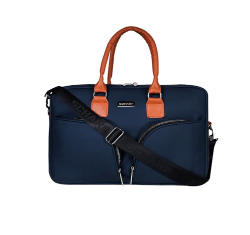 SCHARF TOP HANDLE VEGAN LEATHER LAPTOP BAGS FITS UPTO (B0CDRT61GF) Amazon Price History, Amazon Price Tracker