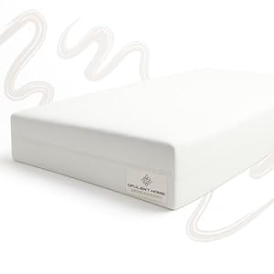 Opulent Home Cot Bed Mattress 140x70x15cm – Waterproof, Breathable & Hypoallergenic – Anti-Allergy Baby Mattress with Removable Washable Zipped Cover – Extra Thick Support for Newborns