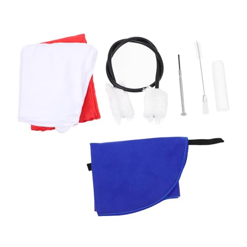 ifundom Cleansing Instrument Tools Flute Clarinet Saxophone Cleaning Kit 7pcs Maintenance Supply