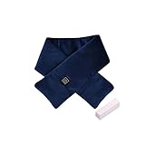 [Comfortable Scarf] - Elegant and fashion design,very popular,it can be put in your bag when needed at any time. Not only is the heated scarf easy to wear, but the breathable and ultra-light material makes it comfortable against the skin.