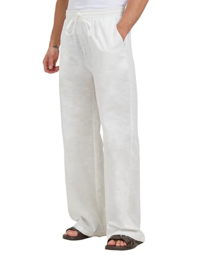 Zylioo Stoffhose Herren Leinenhose Lang Bein,Extra Lang Casual Stoffhose,Loose Fit Sommerhose Freizeithose mit Tashce Zylioo Stoffhose Herren Leinenhose Lang Bein,Extra Lang Casual Stoffhose,Loose Fit Sommerhose Freizeithose mit Tashce