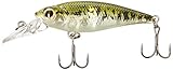 Owner American MS50-13 ultiva Mira Shad Crankbait, 2', 1/8 oz, Sz 10 Hooks, Multi, One Size