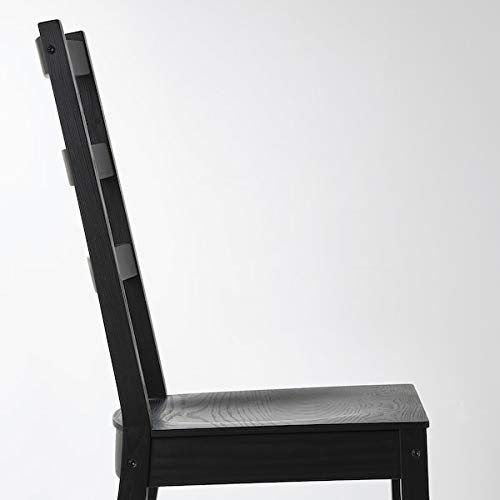 Chaise noire de salle à manger NORDVIKEN meuble durable de haute qualité