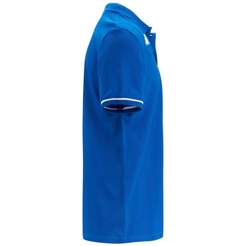 Polo azul de algodón de manga corta para hombre KAPPA modelo BARLI miniatura 2