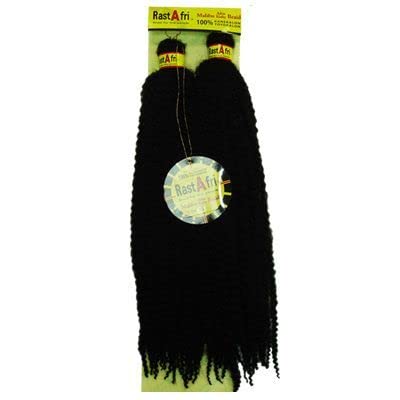 Miniatura 2 de RastAfri Malibu Afro Kinky Braid (18", 1B)