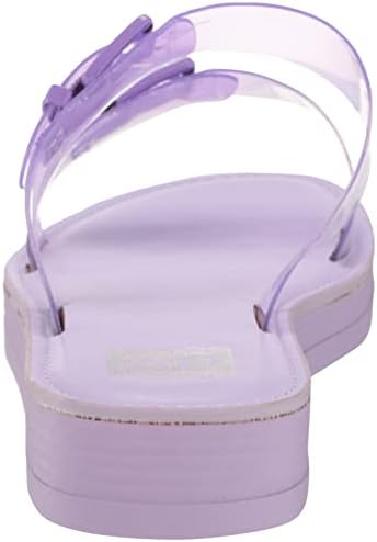 DV Dolce Vita Women's Heather Slide Sandal, Lavender, 7 | Image 2
