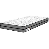 Colchão Solteiro Plumatex Ortovip D33 Misto Firme Ortopédico, Antiácaros e Hipoalergênico - Suporte Perfeito para Coluna e Postura - 88x188x18cm