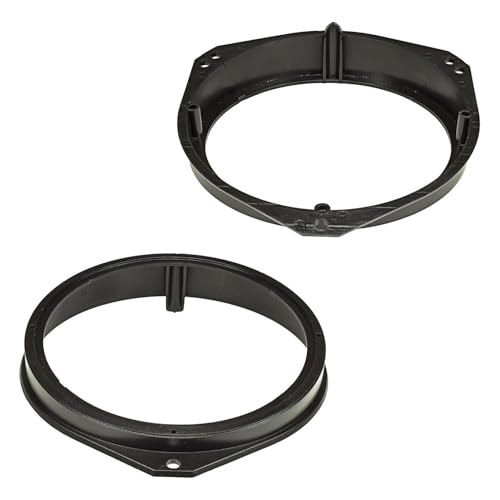tomzz Audio 2839-009 Anneaux de Haut-parleurs Adaptateurs Supports compatibles avec Opel Corsa B C Tigra Meriva Vivaro Combo Porte Avant pour Haut-parleurs...