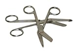 First Aid Only 21-310 Stainless Steel Lister Bandage Scissor, 5-1/2 Length