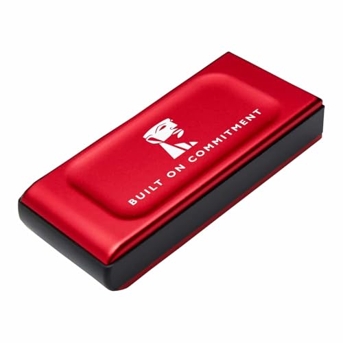 Image of Kingston XS1000 2TB Portable SSD Red| Pocket-Sized | USB 3.2 Gen 2 | External Solid State Drive | Up to 1050MB /s | SXS1000R /2000GA