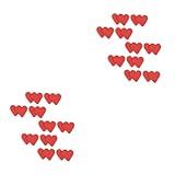 minkissy 20 Paar High-Heel-Sohlenaufkleber schuhreparatur rutschfeste schuhe Gesäßmuskel umwickeln High-Heel Anti-Rutsch-Griffe Schuheinlagen Sohlenpatch rutschfeste Schuhgriffe Liebe Geld