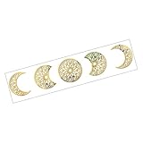 Stickers muraux pour chambre à coucher : la plupart des gens apprécieront le design unique et attrayant de notre ensemble miroir lune, stickers miroir pour salle de bain