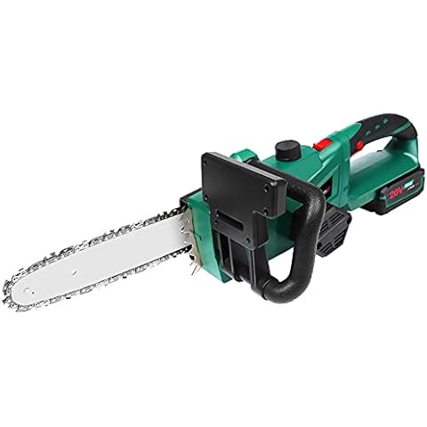 Cordless Chainsaw, POSENPRO 20V Battery Powered Chain Saw, 12 inches Chain and Bar, 4.0Ah Lithium Battery & Fast Charger, Electric Chainsaw for Trees, Branch, Wood Cutting, Farm, Yard, Garden Cover