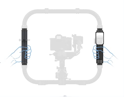 Feiyutech Scorp Pro Dual Handle Grip Double Handheld Foldable Set Ring Cage Kit For Feiyu Ak Series Dslr Stabilizer Gimbal #TOP2
