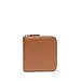 Leatherology Cognac Small Zippered Wallet