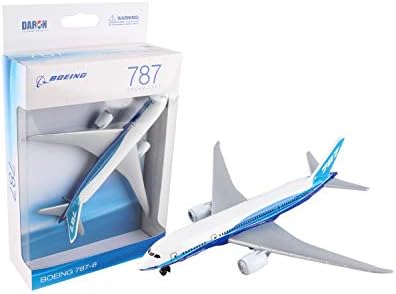 Daron Boeing 787 Single Plane, White Blue