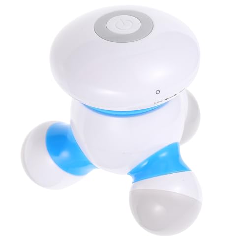 TOBBOMEY Masajeador Portátil para Cuerpo Entero Conexión USB, Diseñado Ergonómicamente para Hombros y Cuello, para Fisioterapia y Descanso en Casa