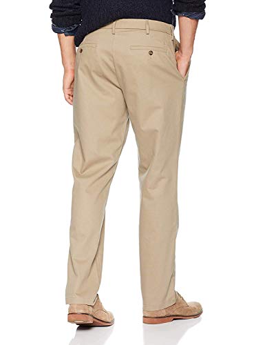 DOCKERS Men's Athletic Fit Clean Khaki Pants2