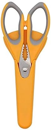 Kitchen Scissors Kitchen Shears Knife for Fish Chicken Household Stainless Steel Multifunction Cutter Shears(8)