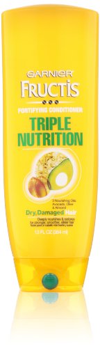 Garnier Fructis Conditioner, Fortifying, Triple Nutrition, 13 Ounce (Packaging May Vary)