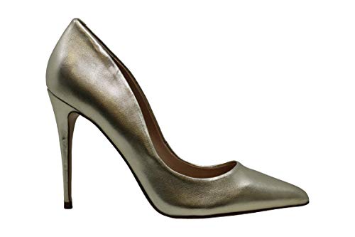 Steve Madden Daisie Pumps Gold Leather Size 8.5M