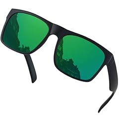 Matte Black | Polarized Mirror Green
