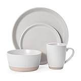 Pfaltzgraff Hudson 16-Piece Dinnerware Set, Beige