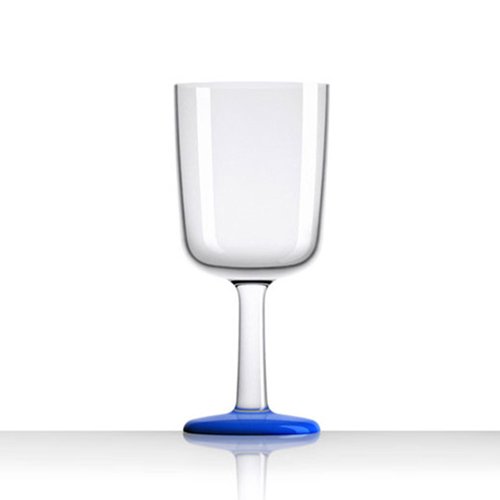 Image of Marc Newson Other Nuevo 2024-PALM Glass Wine Blue Navy Tritan 70678, Multicoloured, One Size