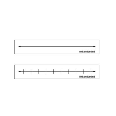 ETA hand2mind Open Number Line (Pack of 10)