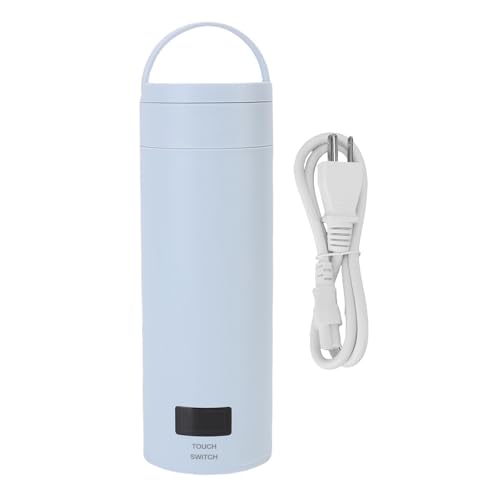 Tetera eléctrica portátil Bewinner 500ml acero inoxidable miniatura 6