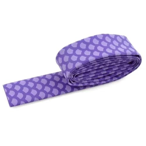 Tubo termorretráctil morado de 1 m y ID 20 mm para cañas y manillares deportivos