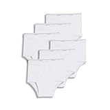 Jockey Men's Underwear Classic Full Rise Brief - 6 Pack, white, 36