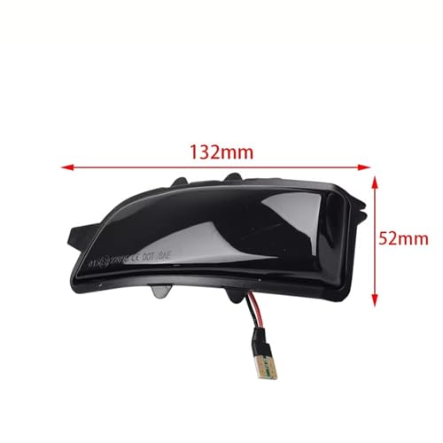 Intermitente lateral dinámico para retrovisor de Jaguar X-Type X400 repuesto directo 31111090 2
