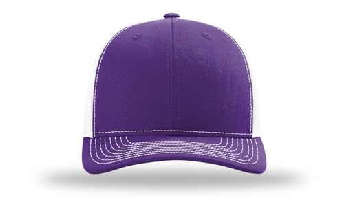 Image of Richardson 112 Trucker Hat - Premium Adjustable Snapback Hat - Structured Six Panel Richardson Blank Caps