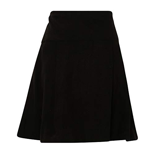 20 inch Black Pleated Kilt Skirt - Size US 42