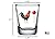 Rogue River Tactical Sarcastic Funny Rooster Sucker Shot Glass, Gift Idea for Friend, Coworker or Boss, 1.5 Ounce