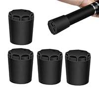 PATIKIL Lot De 4 Coussins De Protection En Silicone Pour Canne à Pêche - Taille S - Rouge