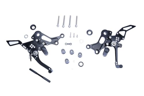 Commandes reculées moto DUCATI MONSTER 696 796 1100 platines réglables de rechange