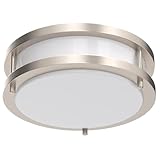 Drosbey 65W LED Flush Mount...