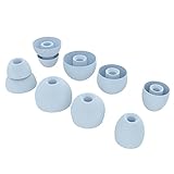 Replacement Eartips Silicone Earbuds Buds Set Compatible with Beats Powerbeats Pro, Beat X, Beat Flex, Urbeats, Beat Tour Earphones, NOT Compatible with Beats Powerbeats1 / 2/3 (4 Pair, White)