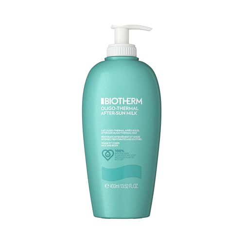 Biotherm, Oligo Thermal After-Sun Milk, Leche Corporal Hidratante, Calma y Refresca, Refuerza y Prolonga el Bronceado, Enriquecida con Life Plankton, 400 ml