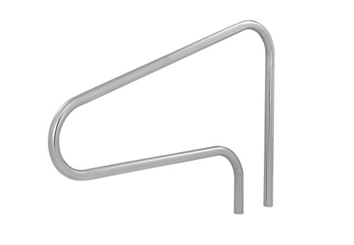 Tiamat 80100 Stainless Steel Swimming Pool Stair Rail, 51
