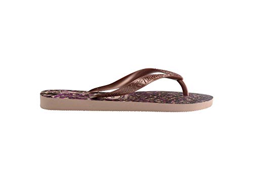 Chinelo Top Animals, Havaianas, Feminino, Rosa Ballet, 35/36