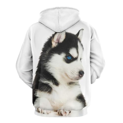 Sweat À Capuche Husky Pull Réconfortant pour Soirées Cocooning S